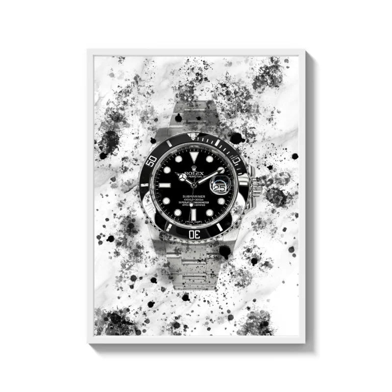Rolex Submariner Canvas Prints Wall Art - Ready to Hang Canvas Prints