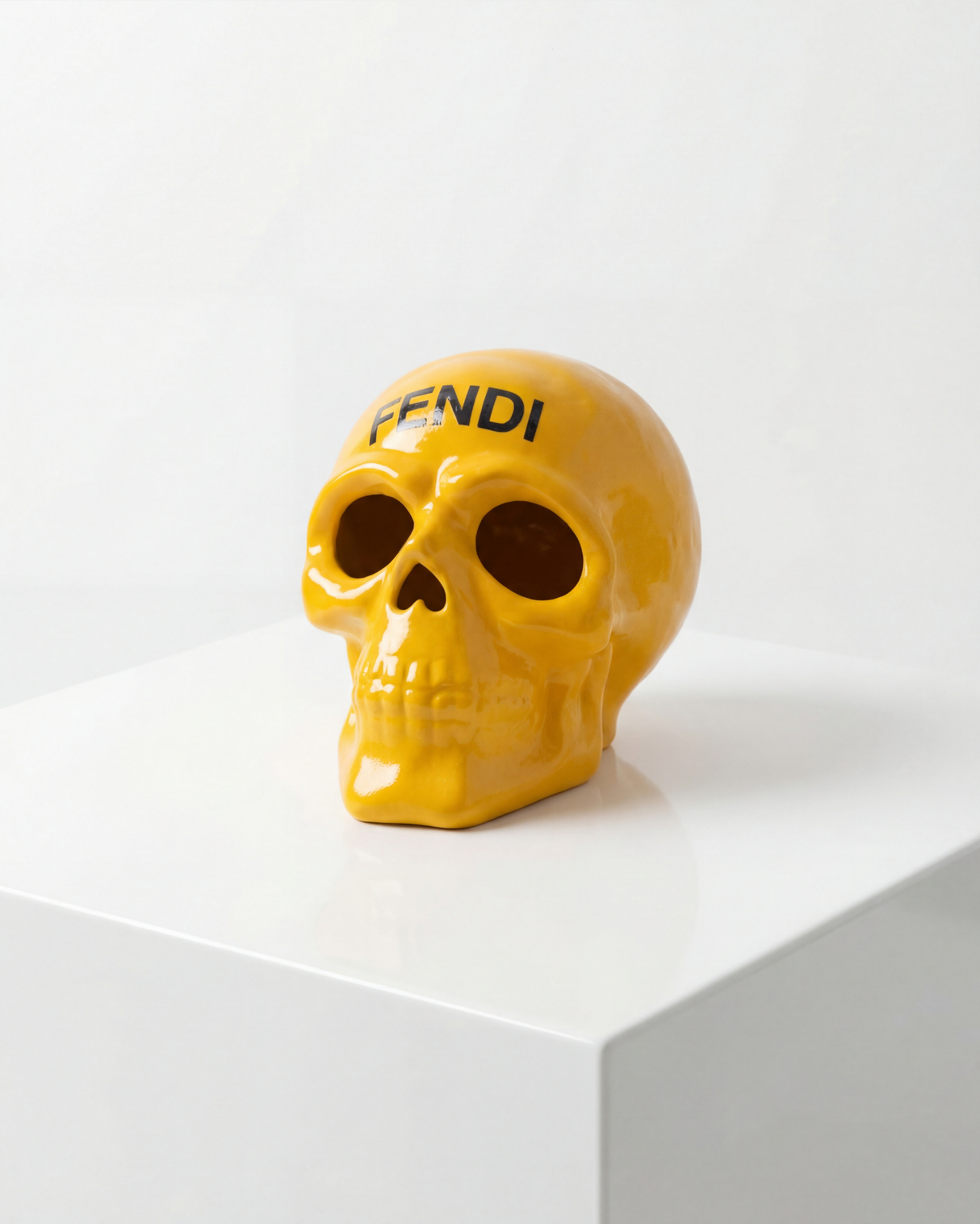Fendi Inspired Skull Artwork 