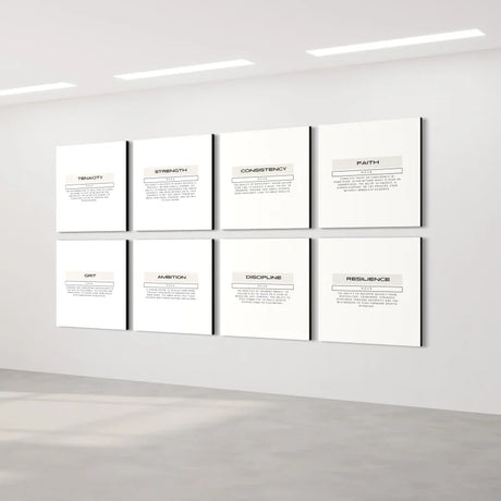 Strength Definition Canvas Prints Word Art - Typography & Word Art