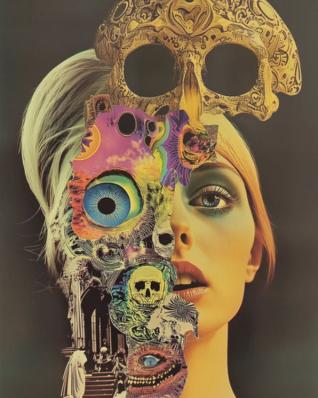 Surreal Collage Art Canvas Prints Ready to Hang - Ready to Hang Canvas Prints