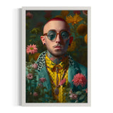 Tattooed Man Canvas Prints Framed Portrait - Ready to Hang Canvas Prints