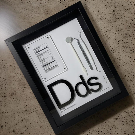 The Elements Collection Nutrition Facts-Style Art - Home Decor