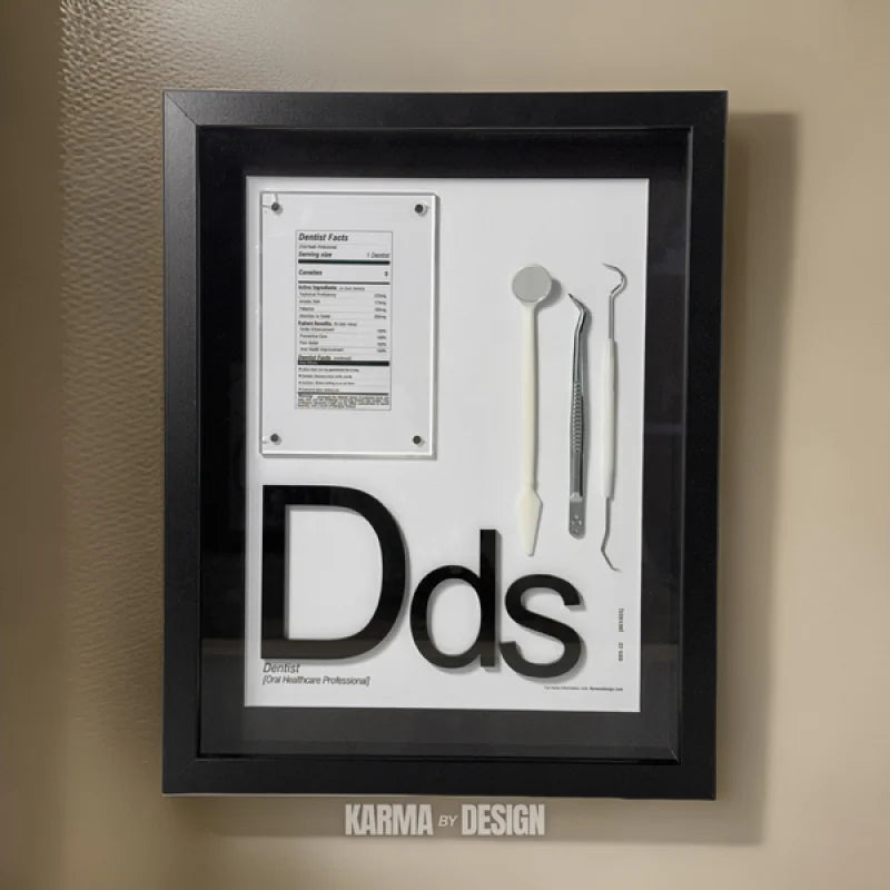 The Elements Collection Nutrition Facts-Style Art - Home Decor