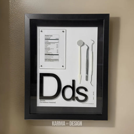 The Elements Collection Nutrition Facts-Style Art - Home Decor