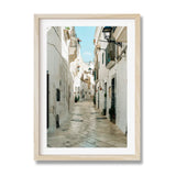 White Street Framed Fine Art Print - Framed Fine Art Prints